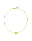 Heart Chain Bracelet