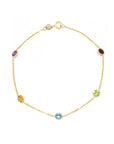 Rainbow Gem Bracelet