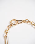 Large Mixed Link Bracelet with Swivel & Charm Clasp