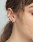 2mm Gold Hoop Earrings