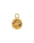 Round Gemstone Charm