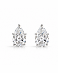Pear Lab Diamond Solitaire Studs