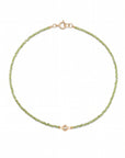 Peridot Diamond Necklace