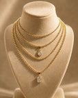 Oval Lab Diamond Pendant