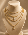 Oval Lab Diamond Pendant