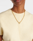 Large Mixed Link Chain with Swivel & Charm Clasp
