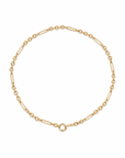 Large Mixed Link Chain with Swivel & Charm Clasp