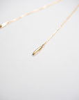 Petite Diamond Bar Sliding Necklace