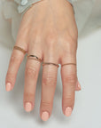 Skinny Bead Ring