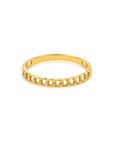 Slim Interlock Link Ring