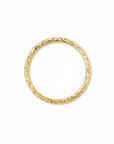 Textured Gold Band