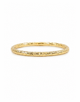 Textured Gold Band