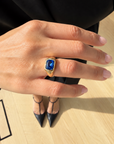 One-of-a-Kind Blue Sapphire Bela Ring