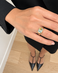 One-of-a-Kind Bi-Color Sapphire Bela Ring