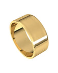 Recycled Gold Flat Wedding Band