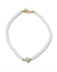 Gem Heart Pearl Bracelet