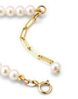 Baby Pearl Diamond Necklace