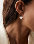 Trio Pearl Drop Earrings