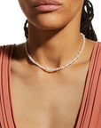 Mixed Pearl Strand Necklace