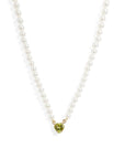 Gem Heart Pearl Necklace