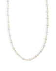 Alternating Pearl Strand Necklace