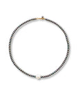 Peacock Pearl Strand Necklace