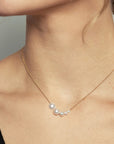 Five Gradual Pearl Necklace
