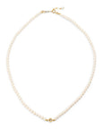 Baby Pearl Diamond Necklace