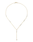 Baby Pearl Lariat Necklace