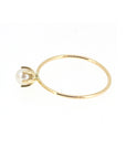 Pearl Solitaire Ring