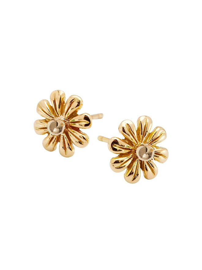 ★daisy★✾14kgf ☆daisy☆♡14kgf Fancy Yellow Diamond Daisy Flower Pendant
