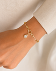Interlock Link Chain Bracelet