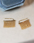 Gold Fringe Ear Climber