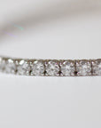 Round Lab Diamond Tennis Bracelet Small