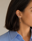 Linear Lab Diamond Earrings