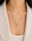 Oval Lab Diamond Pendant