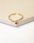 Gem Gourmet Chain Ring
