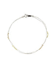 18K Double Shimmer Line Bracelet