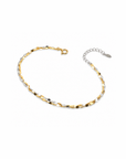 18K Platinum Layered Bracelet
