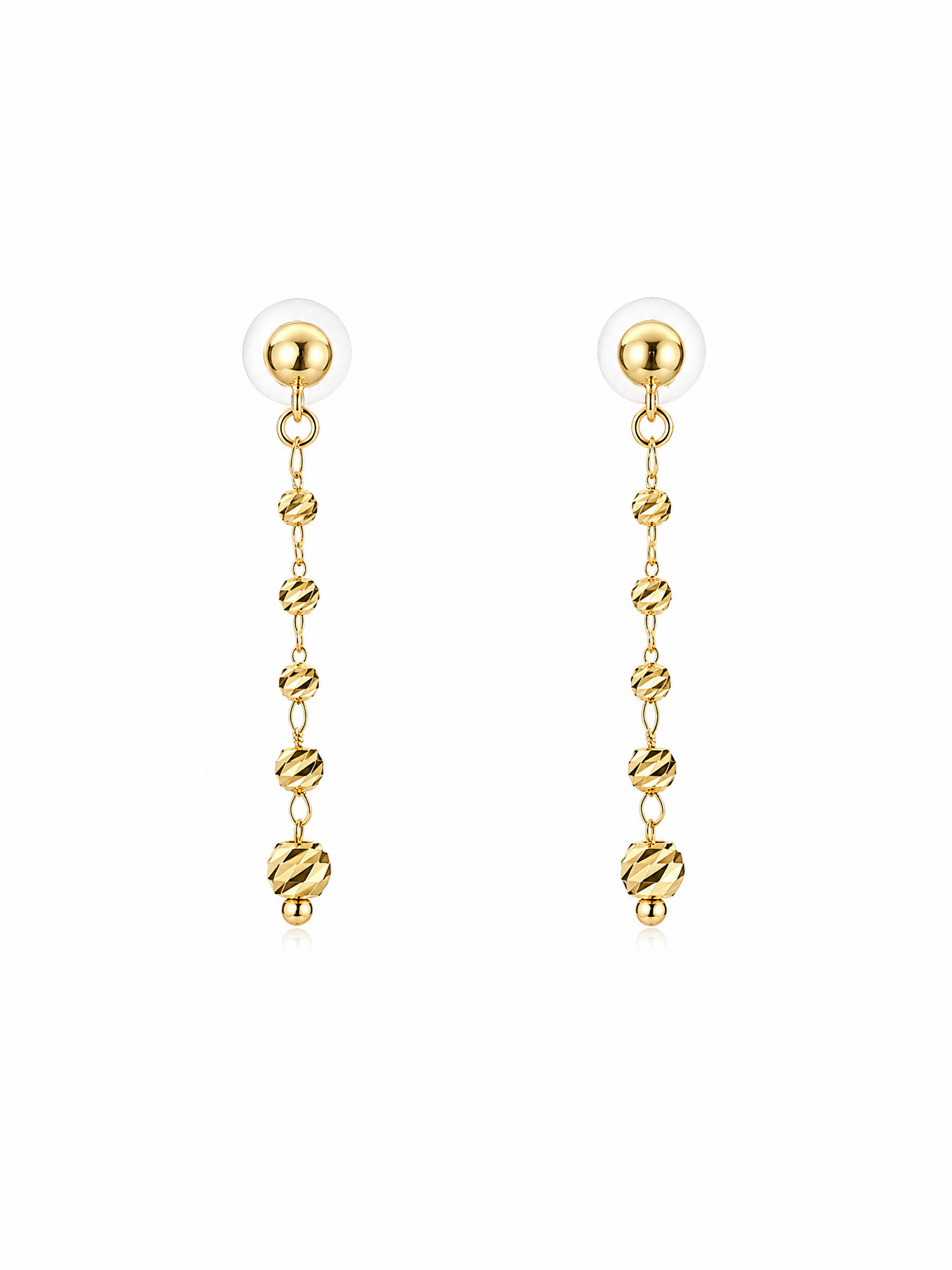 18K Gradual Shimmer Drop Earrings – POPPY FINCH