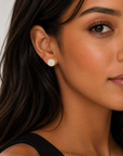 18K Petite Soleil Diamond Earrings