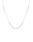 18K Short Shimmer Adjustable Necklace