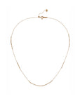 18K Short Shimmer Adjustable Necklace
