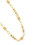 18K Flower Bead Necklace