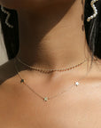 18K Shimmer Adjustable Necklace