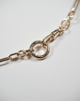 Large Mixed Link Chain with Swivel & Charm Clasp