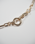 Large Mixed Link Chain with Swivel & Charm Clasp