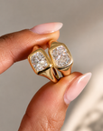Aras Diamond Signet Ring