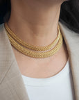 Aurea Woven Necklace 10mm