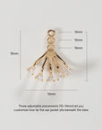 Five Diamond Earring Jackets
